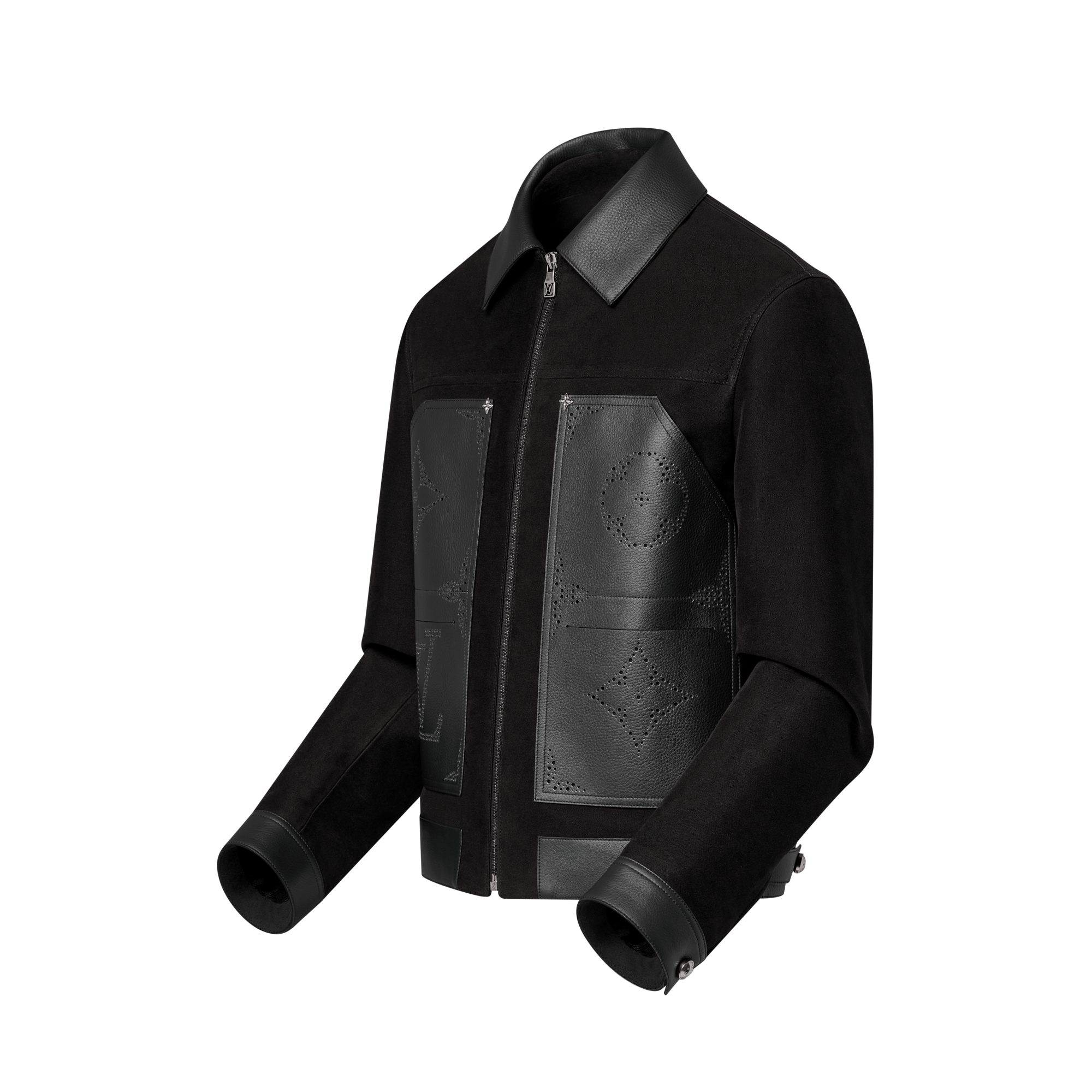 モノグラム ミックスレザー ワークウェアブルゾン ｜ルイ・ヴィトン